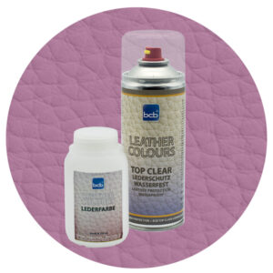 Lederfarbe 250ml mit TopClear in RAL 4009 Pastellviolett