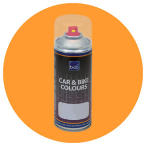 Acryllack in RAL Design 0707060 Ginstergelborange