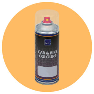 Acryllack in RAL Design 0758050 Orientgelb