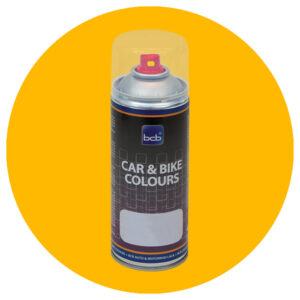 Acryllack in RAL Design 0808080 Brandgelb