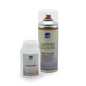 Lederfarbe 250ml mit TopClear für Audi beige (valcona)