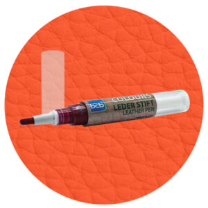 Lederstift in RAL 2008 Hellrotorange