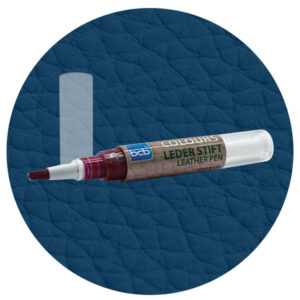 Lederstift in RAL 5001 Grünblau