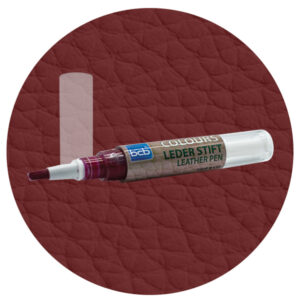 Lederstift in RAL 8012 Rotbraun