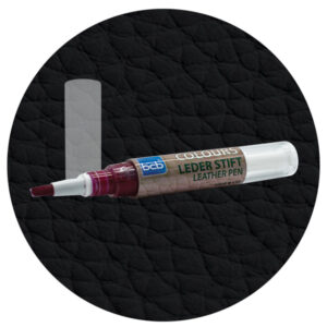 Lederstift in RAL 9005 Tiefschwarz