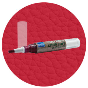 Lederstift in RAL 3031 Orientrot