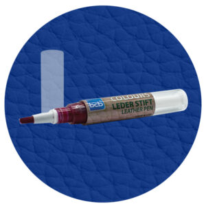 Lederstift in RAL 5005 Signalblau