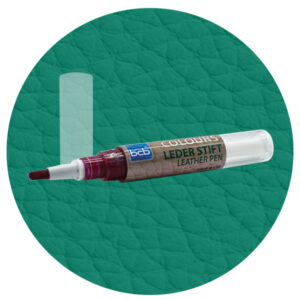Lederstift in RAL 5021 Wasserblau