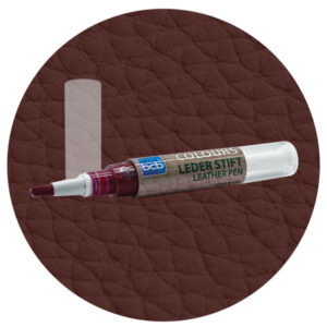 Lederstift in RAL 8016 Mahagonibraun