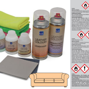 Lederfarbe im Set für Rolf Benz 38.723 (Comforlux SUPRA)