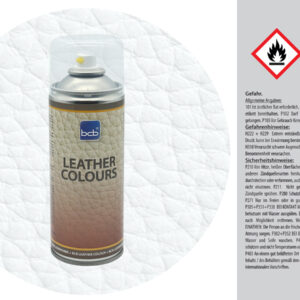 Nachkaufartikel Lederspray in RAL 9016 Verkehrsweiss