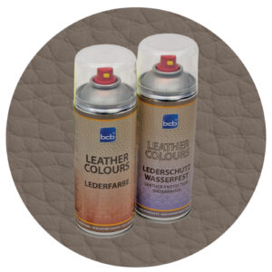 Lederspray mit TopClear in RAL 7006 Beigegrau