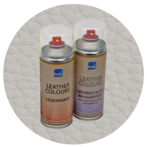 Lederspray mit TopClear in RAL 7044 Seidengrau