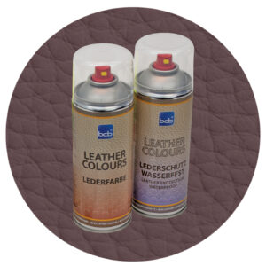 Lederspray mit TopClear in RAL 8019 Graubraun