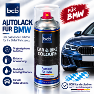 Autolack Basislack für BMW 002 colorado orange